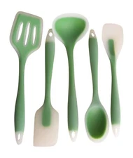 Choose. New Green Ice cmsHome Individual Silicone Kitchen Utensils