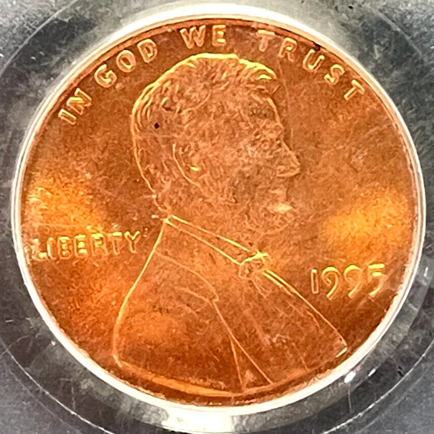 Uncirculated MS 68 Graded 1995 Lincoln Memorial Small Cents (1959