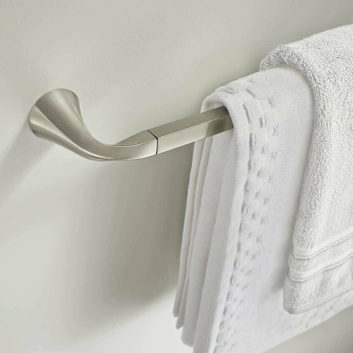 Moen Karis 4Piece Bathroom Accessory Kit, Brushed Nickel NEW