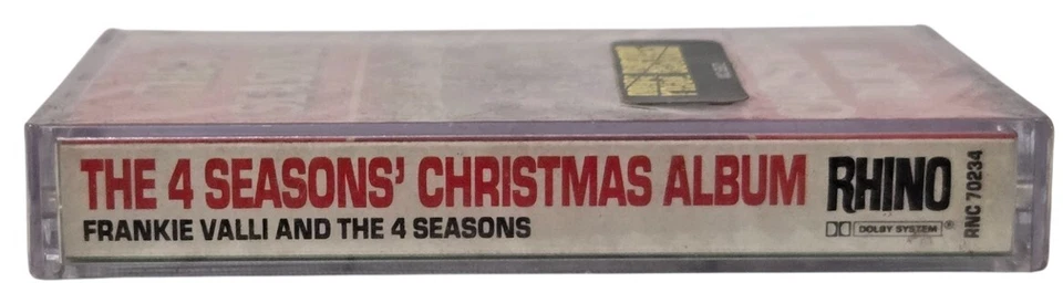 Frankie Valli and The 4 Seasons' Christmas Album Rhino Cassette - NEW — 第 3/4 张图片