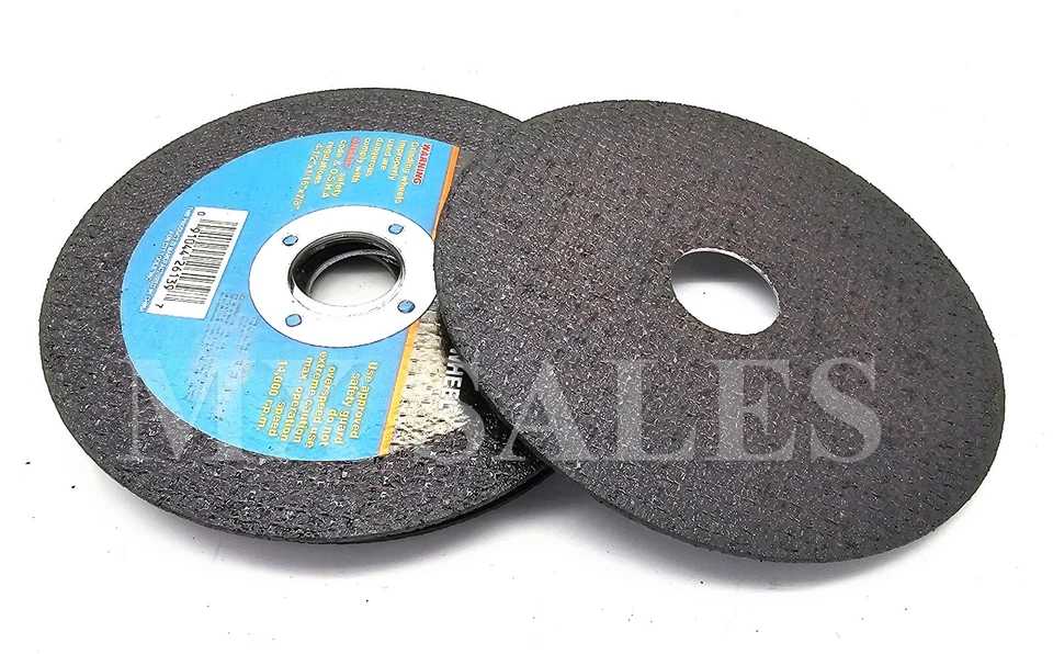 RUEDAS CORTADAS 10 PIEZAS 4-1/2" 1/16" X 7/8" AJUSTE AMOLADORA ANGULAR DEWALT Y MÁS Foto 2 de 3