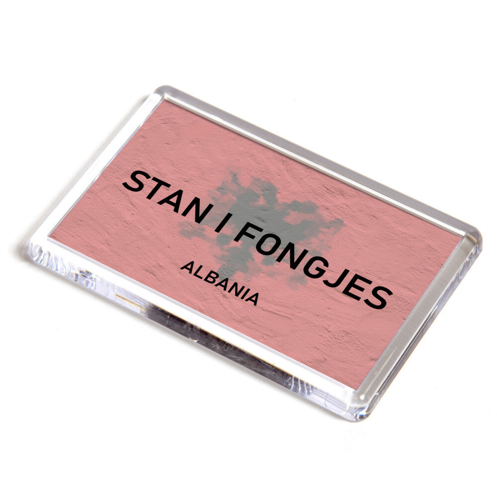 FRIDGE Stan i Fongjes Albania Flag eBay