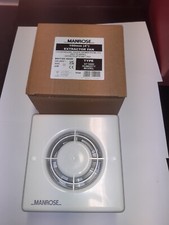 Manrose XF100H 4" Fan with Integral Humidistat and Timer