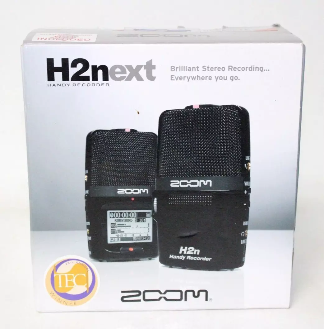 Zoom H2n Handy Recorder H2next Digital Audio Linear PCM F/S w