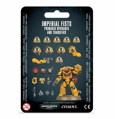 Imperial Fists Primaris Upgrades and Transfers - Warhammer 40k - New! 55-26C