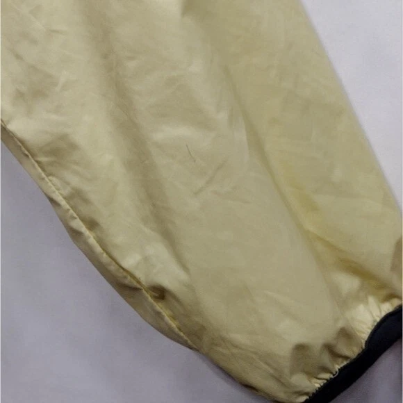 复古 Wilson 风衣夹克女式 L 黄色复古 90 年代 Y2K 休闲舒适 — 第 4/4 张图片