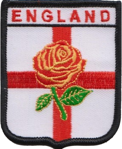 England St George Rose Embroidered Patch - Picture 1 of 3