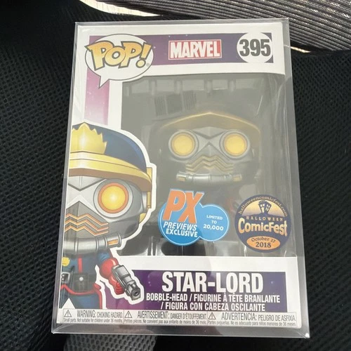 Funko Pop! Vinyl: Marvel - Star-Lord - Diamond Comics (D) (Exclusive) #395