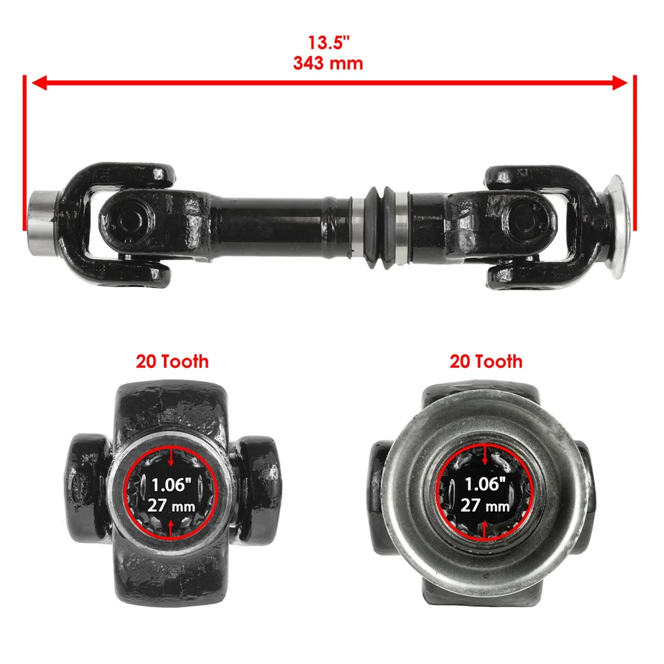 Eje de transmisión de hélice trasera para Can-Am Renegade 1000R 4X4 Xmr Dps 16-19 703500990 Foto 2 de 4