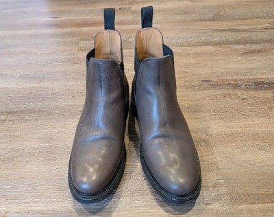 Viberg Chelsea boots 2050 Last Winter Smoke Leather Mens Size 10 