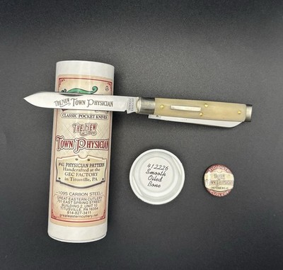Great Eastern Cutlery GEC Tidioute 412226 ''The New Town Physician'' - Smooth Bone