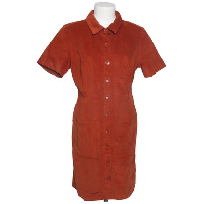 Rainbow, Blusenkleid, Größe: 42, Orange, Baumwolle/Elasthan, Streifen, Cord #Glm