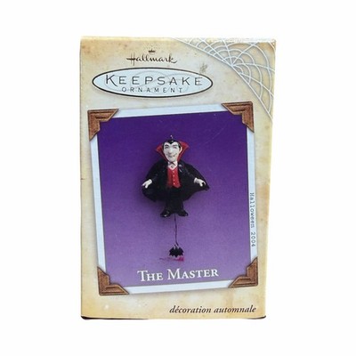 2004 Hallmark The Master Ornament - Dracula - The Mansion on Ravenwood Lane