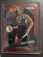 2025 Prizm WNBA Kiah Stokes #58 Red Pandora 149/199