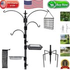 New ListingMulti-Feeder Bird Station Kit 90" Tall with Adjustable Hooks for Bird Watching