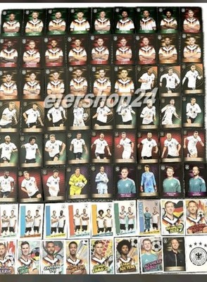  DFB Sammelkarten 2026 Edeka Panini - VOLLSTÄNDIGER KOMPLETTSATZ - Alle Karten!