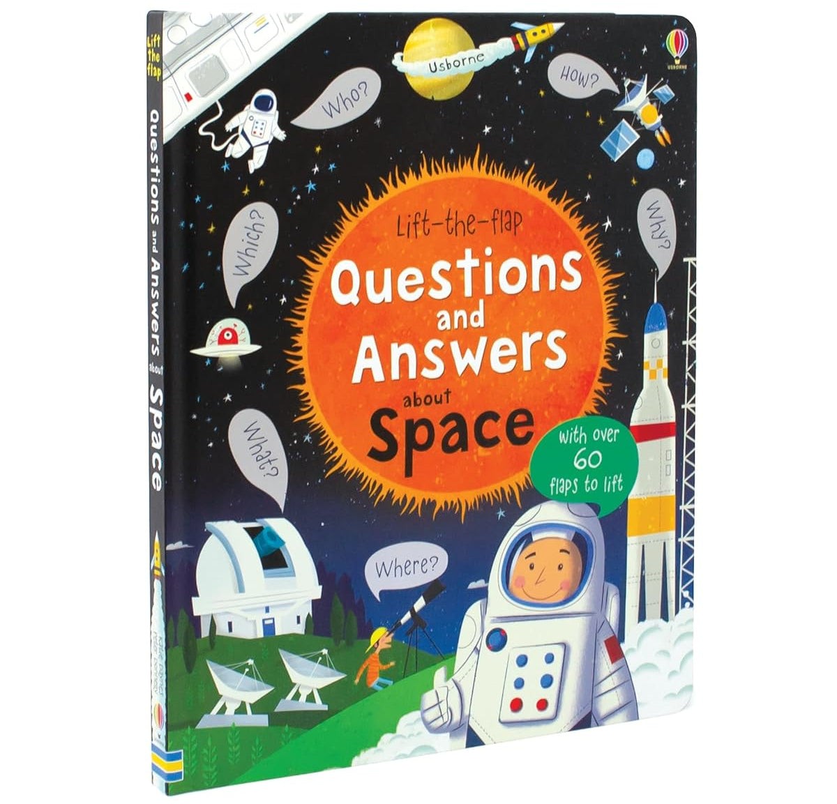 Lift-the-Flap Questions and Answers About Space by Katie Daynes - Ages 5+ - BB