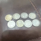 Lot #O of 8 -90% Silver Roosevelt dimes US Circulated