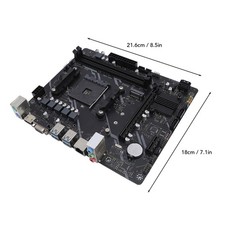 ?B450 Motherboard DDR4 2 Channel M.2 High Speed PCI E X16 Serial ATA 3.0 Desktop