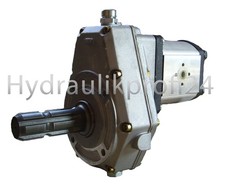 Zapfwellengetriebe mit Stummel und Pumpe 20ccm BG2 mit Vierlochflansch