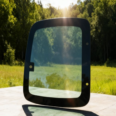 #ad Right Quarter Window Glass for 2001 2004 Toyota Tacoma 2 Door Extended Cab $56.65