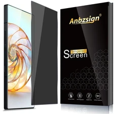 [2 Pack] Privacy Screen Protector, Anti-Scratch for ZTE Nubia Z60, Red Magic ...