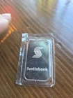 Rare! Scotiabank 1 Troy Oz .999 Fine Silver Bar In Original Plastic