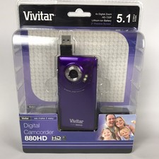 Vivitar DVR880HD Digital Camcorder 5.1 Mega P...