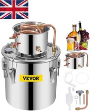 5 GAL Edelstahl Mondschein Destille mit integriertem Thermometer für Hausbrauen