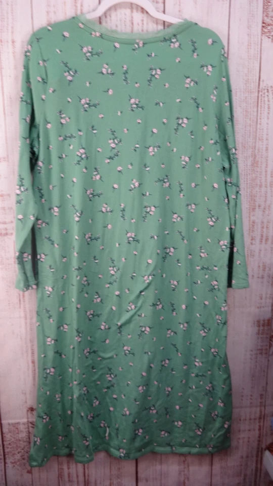 Croft & Barrow Camisón Tejido Íntimo Vestido para Dormir Mujer Grande/P Floral Foto 2 de 4