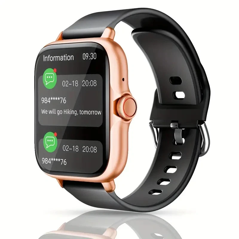 Sports Smart Watch 1.83" HD Screen Make/Rcv Calls Fitness Track Android/iPhone