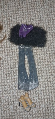 Bratz Doll Jade Forever Diamondz Jeans Jacke Top Kleidung Outfit Schuhe Heels