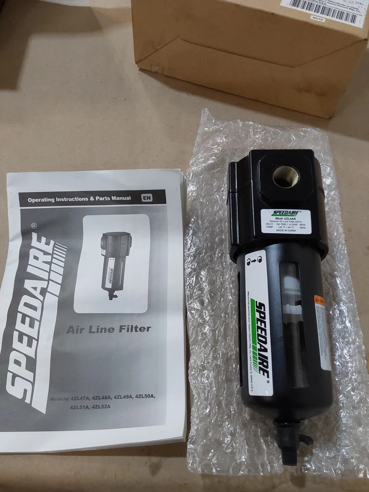 SPEEDAIRE 4Zl48 GENERAL AIR FILTER,3/8" - Image 4 of 4