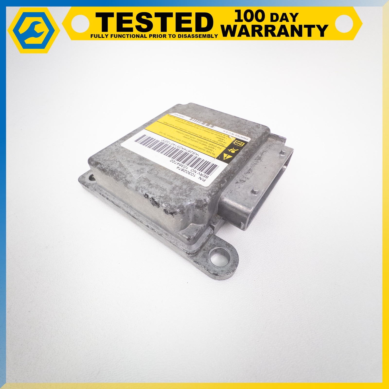 2005 CHEVROLET CORVETTE C6 CRASH SENSING DIAGNOSTIC MODULE CONTROL UNIT OEM
