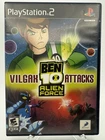 Ben 10: Alien Force Vilgax Attacks (Sony PlayStation 2) CIB | Complete | Tested