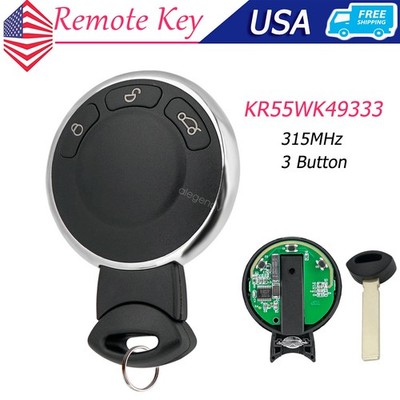 For 2007 2008 2009 2010 2011 2012 2013 2014 Mini Cooper Smart Remote Key Fob 3B