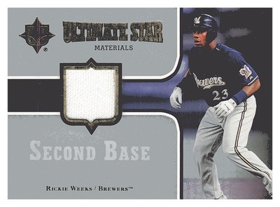 Rickie Weeks 2007 Ultimate Collection Ultimate Star Materials #SM-RW