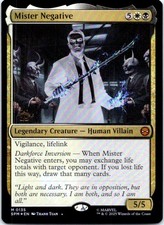Mister Negative M Prerelease Cards 135 NM NM-LP FOIL