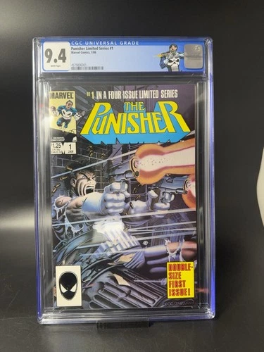 Punisher Limited Series #1 CGC 9.4 1986 KEY 🔑 CUSTOM LABEL High Grade BERNTHAL