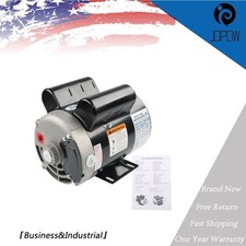 New Electric Motor Compressor Duty 56frame 1 Phase 58 Shaft 230v 3.7hp 3450rpm