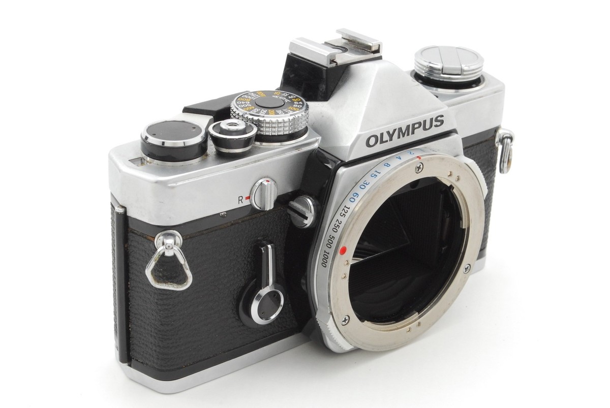 All Works [NEAR MINT] Olympus OM-1 Silver SLR Film Camera F.Zuiko