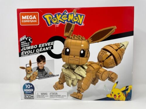 Mega Construx Pokemon: Jumbo Eevee [USED Open Box]