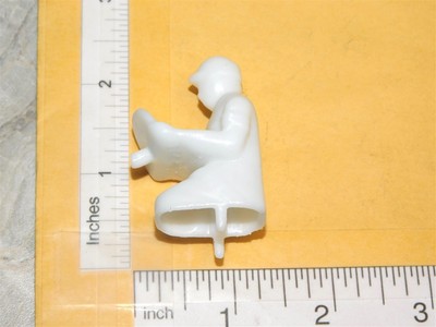 Processed Plastic 3D Printed 2 Pin Race Car Driver Replacement Toy Part MXP-028