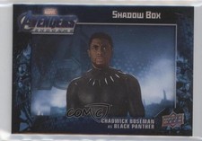 2020 Marvel Avengers Endgame & Captain Shadowbox Chadwick Boseman #SB-4 01al