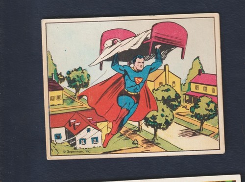 1940 Gum Inc Superman #19 Wings Of Mercy — Raw