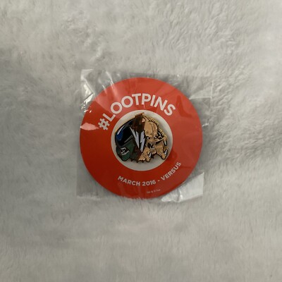 Loot Crate Lootpins March 2016 Versus Epic Power Pin NEW Alien vs. Predator