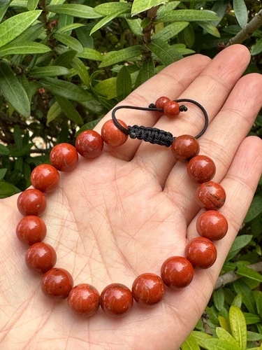 Grade A++ Edelstein Perlen verstellbar Armband 10 mm, echte Kristalle Armbänder - Bild 74 von 124