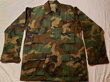 NEW USGI BDU WOODLAND TACTICAL HOT WEATHER MENS UNIFORM COMBAT JACKET ML