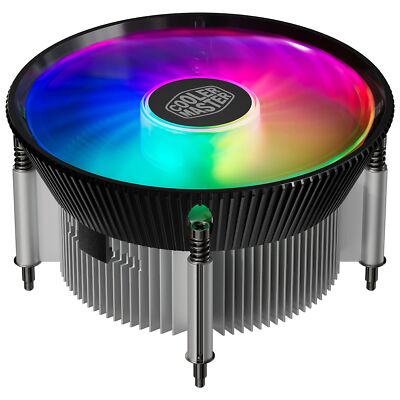 ARGB Low Profile CPU Cooler for Intel LGA1700 Quiet 120mm Fan Efficient Heat ...