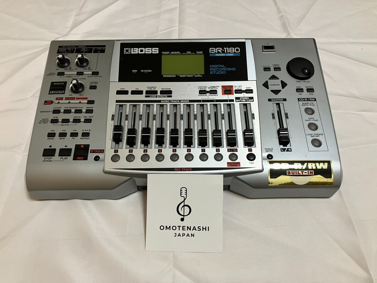 BOSS BR-1180CD Digital Recording Studio Multitrack Recorder